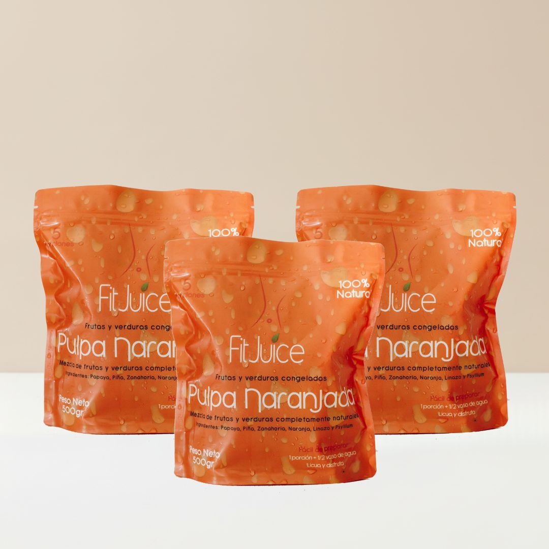 Kit Fit Juice Jugo Naranja x3 - Fit Juice
