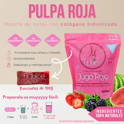 Kit Fit Juice Surtido x4