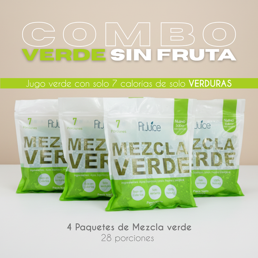 Combo verde sin FRUTA