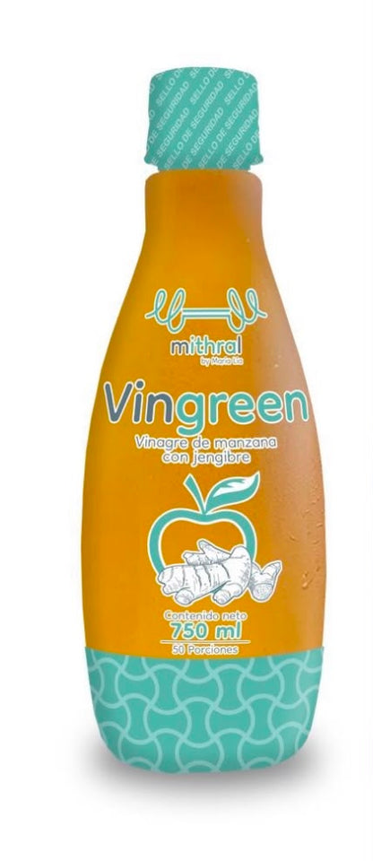 Vingreen Vinagre de manzana con jengibre
